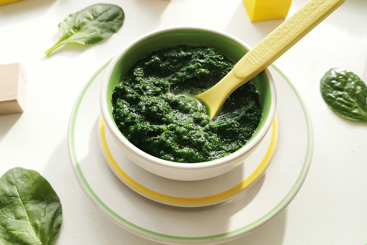 Canned Spinach Puree