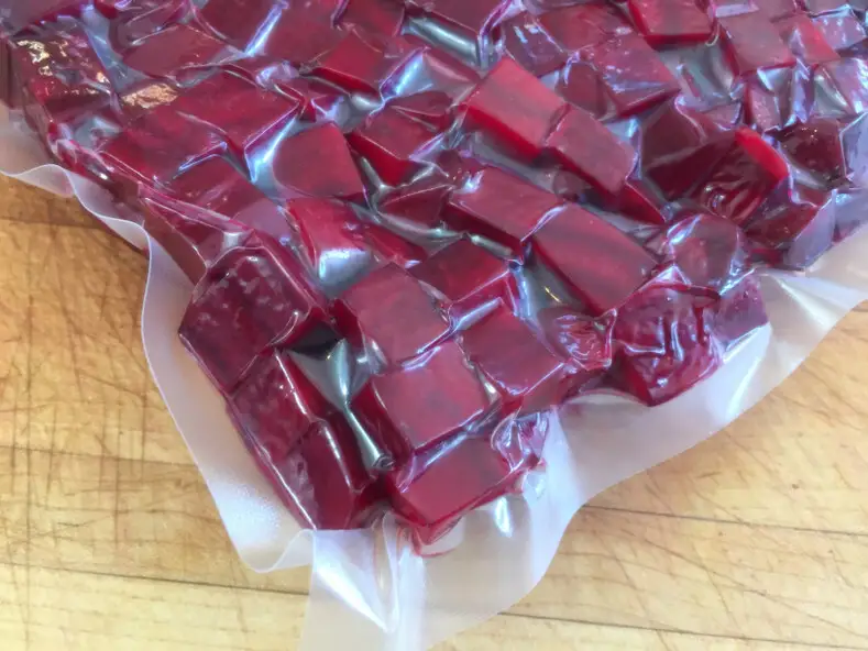 Beet Root  in vacuum pouches