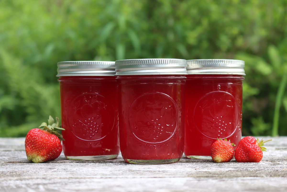 Canned Strawberry Pulp