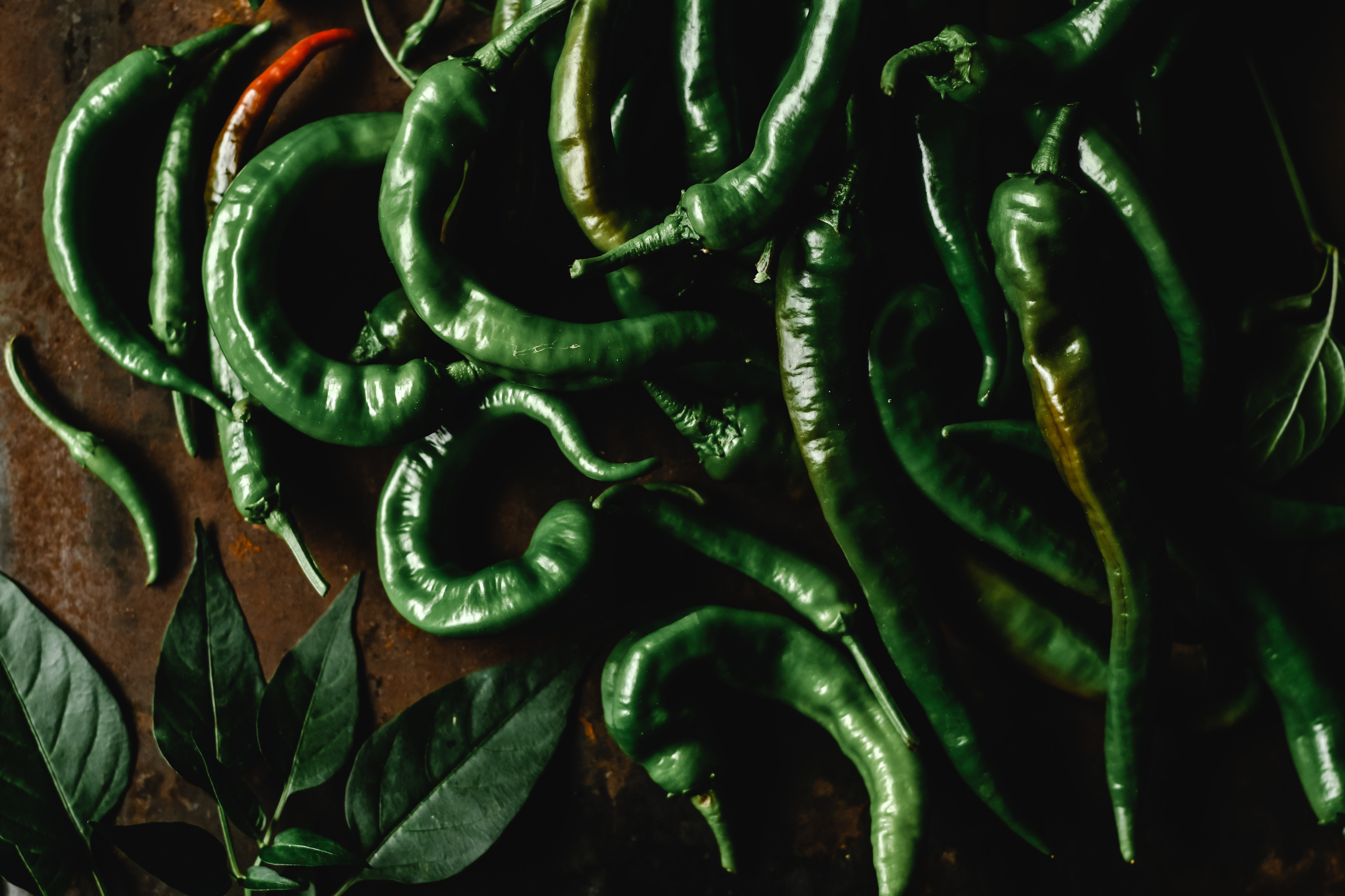 Fresh Green Chillies